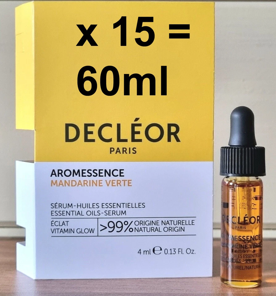 DECLÉOR Decleor Aromessence Green Mandarin Glow Oil Serum 60ml (more than 50ml) 15 x 4ml