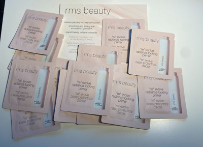 RMS Beauty Re-Evolve Radiance Locking Primer 14x1.5mL Samples 0.7oz