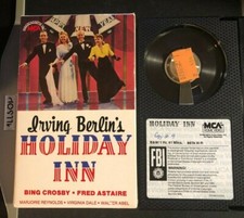 HOLIDAY INN 1942 Bing Crosby Fred Astaire MCA Video Betamax Tape WHITE CHRISTMAS