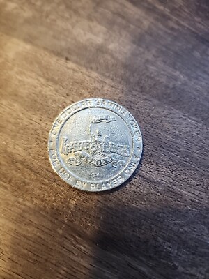 Lady Luck Hotel Casino $1 One Dollar Gaming Token Coin - Biloxi, MS Vintage Chip