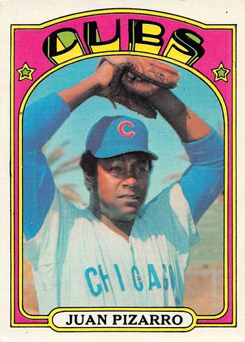 1972 Topps #18 Juan Pizzaro Chicago Cubs π₯βΎπ₯ - Picture 1 of 3