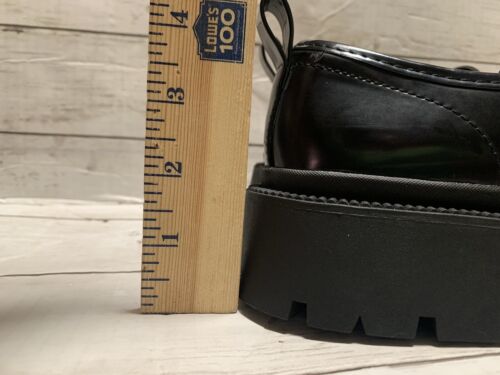 Mocasín Madden Girl Ashlee Grueso Plataforma Tacón Con Hebilla Talla 8 EE. UU. Y2K - Imagen 7 de 10