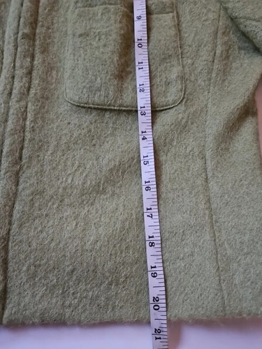 Jones New York Green Wool Mohair Alpaca Blend Jacket Coat Sz 8 Retail $348 - Picture 10 of 10