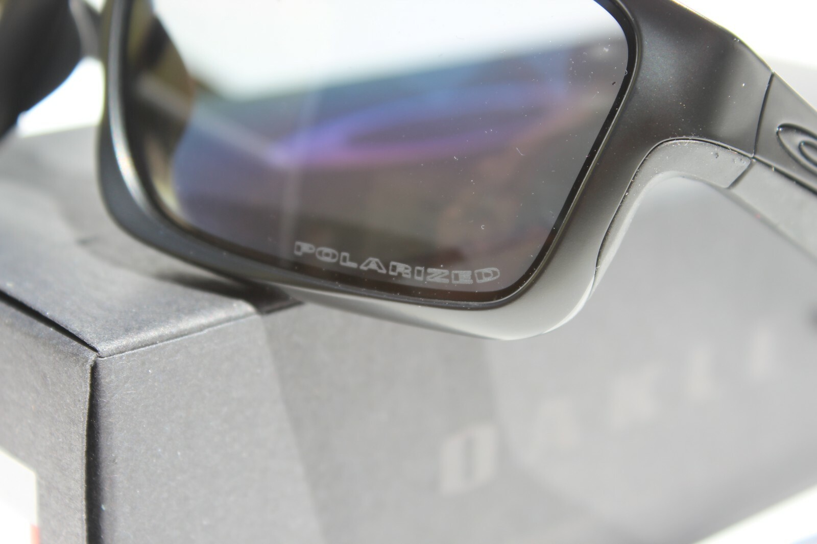 OAKLEY Chainlink POLARIZED Sunglasses Matte Black/Grey Covert NEW OO9247-15  – Biblioteca Nacional de Angola