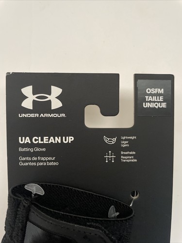 Under Armour Boys' Kids Baseball Gloves New Clean Up 21 , Black Gold One Size - Picture 4 of 7