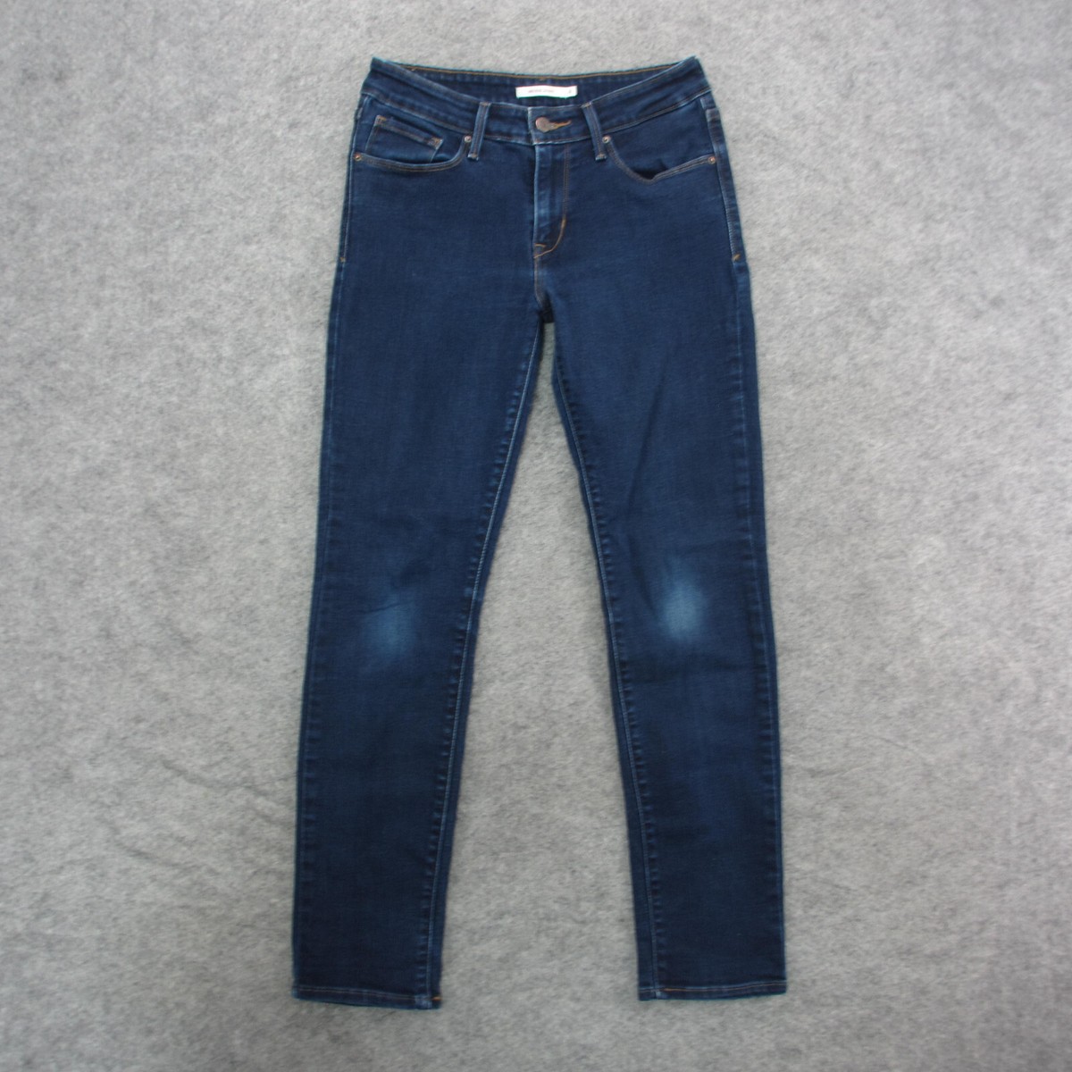 Levi's Jeans Women's 4/27 Blue Dark Wash Skinny Jeans | eBay