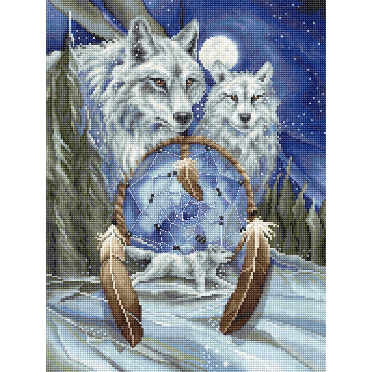 Letistitch counted cross stitch kit ""Nothing Can Hold Back A Dream"", 32x24cm, DI