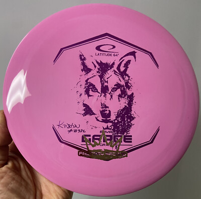 LATITUDE 64 Royal Grand GRACE New Disc Golf DISTANCE DRIVER Kristin Tattar Wolf