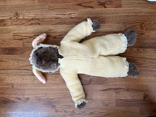 Vintage 1987 Big Bad Wolf Sheep Clothing Costume Tilly Collectibles 30" Plush - Picture 11 of 17