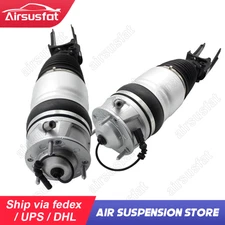 2x Front Air Suspension Shock Struts Fit Q7 Porsche Cayenne VW Touareg 2011-2018