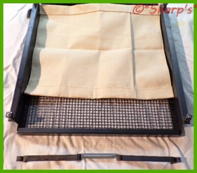 AA431R * John Deere A AR AO Radiator Guard * Complete with Canvas * USA * A182R