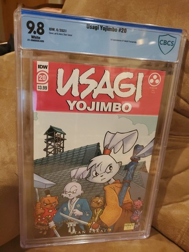 USAGI YOJIMBO 20 CBCS 9.8 FIRST YUKICHI TAMAMOTO! FIRST PRINT!