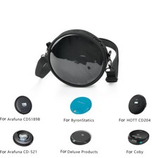 CD Player Portable Storage Waist Bag TPU Protective Carrying Case Shoulder Bag