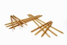 Kantholz Akazie - Vierkant Pfosten Holz Leiste Stab Holzprofil Pflanzstab Natur