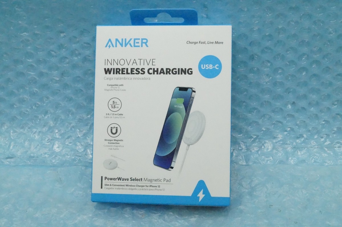 ✅ Anker 312 Innovative Wireless Charging Pad for iPhone USB-C w/5 Cable