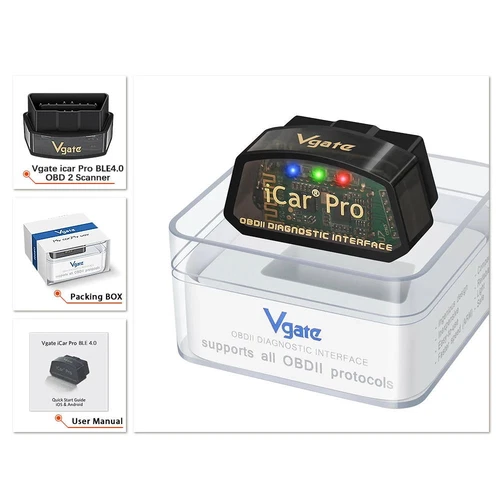 Vgate iCar Pro Bluetooth BLE 4.0 OBD2 Fault Code Reader Diagnostic Scanner Tool