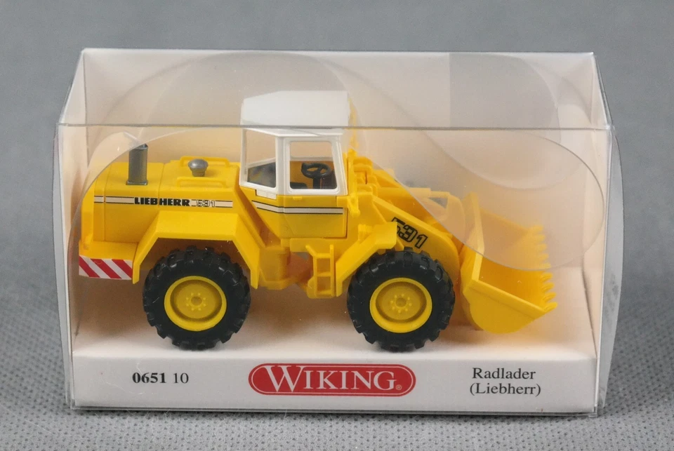 WIKING 065110/0651 10 H0,1:87 - Radlader (Liebherr) - rapsgelb NEUHEIT 2024! - Bild 2 von 4
