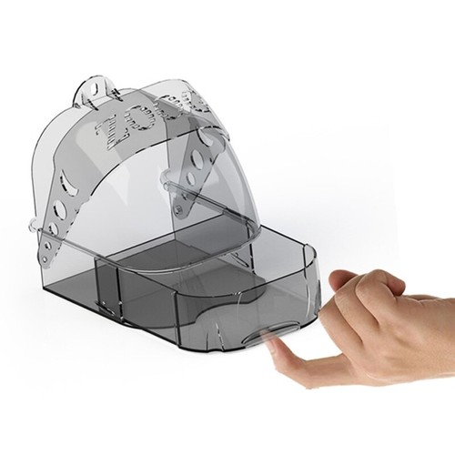 Bird Bath Cage, Pet Hanging Water Bath Tub Bird Cage Accessory for