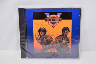 NEW V for Victory Battleset 1 D-Day Utah Beach 1944 CD-ROM Computer Video Game