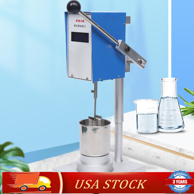 Digital Stormer Viscometer Paint Viscosity Meter Tester KU CP G Temp Display