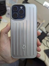Rimowa iPhone Case Aluminum For iPhone 16 Pro Max U.S SELLER  In Stock New