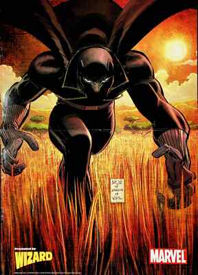 Black Panther #1 COVER by John Romita Jr Marvel Comic Book Poster