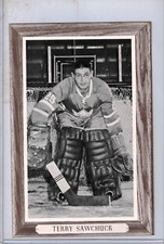 1964-67 Beehive Bee Hive Corn Syrup hockey Terry Sawchuk Group 3 C NM LEAFS