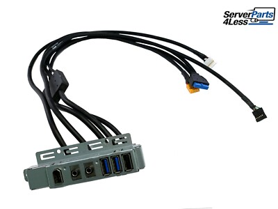 663072-002 HP Z420 Front USB & Audio I/O Panel Assembly 662876-002