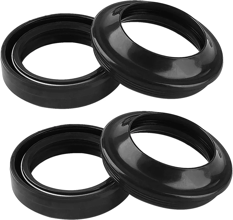 Front Fork Oil Seal and Dust Seal Kit 37 x 50 x 11mm for Honda CB550SC Nighthawk - Imagem 2 de 4