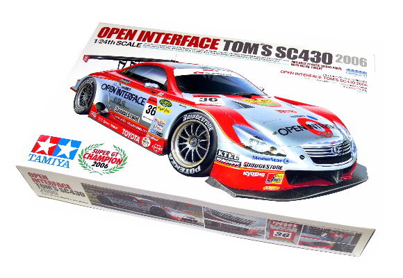 絶版 タミヤ 1/24 オープンインターフェイス Lexus SC 2006 TAMIYA Automotive Model 1/24 Car Open Interface Tom SC430