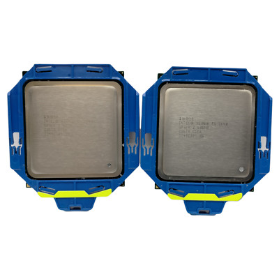 Lot of 2 Intel Xeon E5-2640 2.50GHz 6-Core CPU LGA2011 SR0KR USA