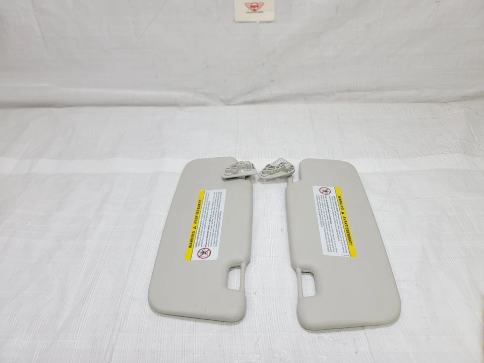 2008-2015 Smart Fortwo Sun Visor Set Sunvisor Front Left Right Gray OEM Foto 3 de 4