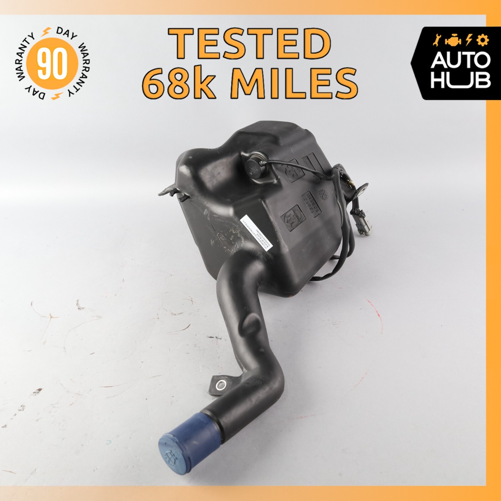 08-19 Maserati Quattroporte Headlight Windshield Washer Bottle Tank OEM 68k