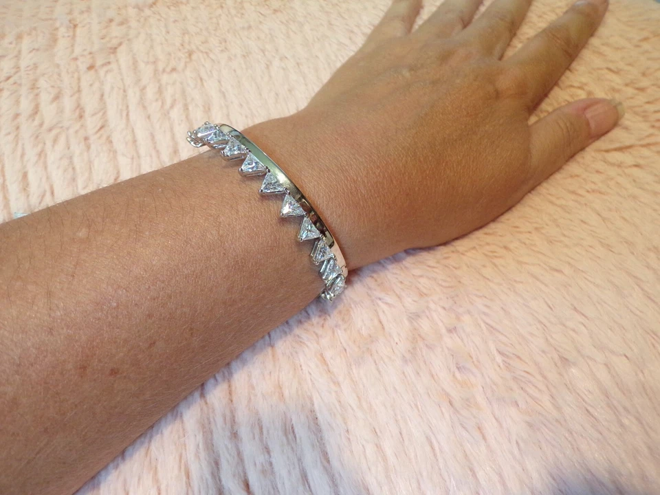 NUEVO CON ETIQUETAS EDDIE BORGO Corona de Cristal ORION Brazalete Brazalete $300.00 JTG1 Foto 3 de 4