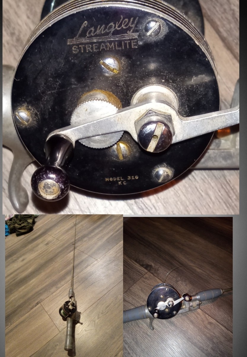 リール Langley STREAMLITE 310 KC Langley STREAMLITE 310 KC 美品箱付き - メルカリ