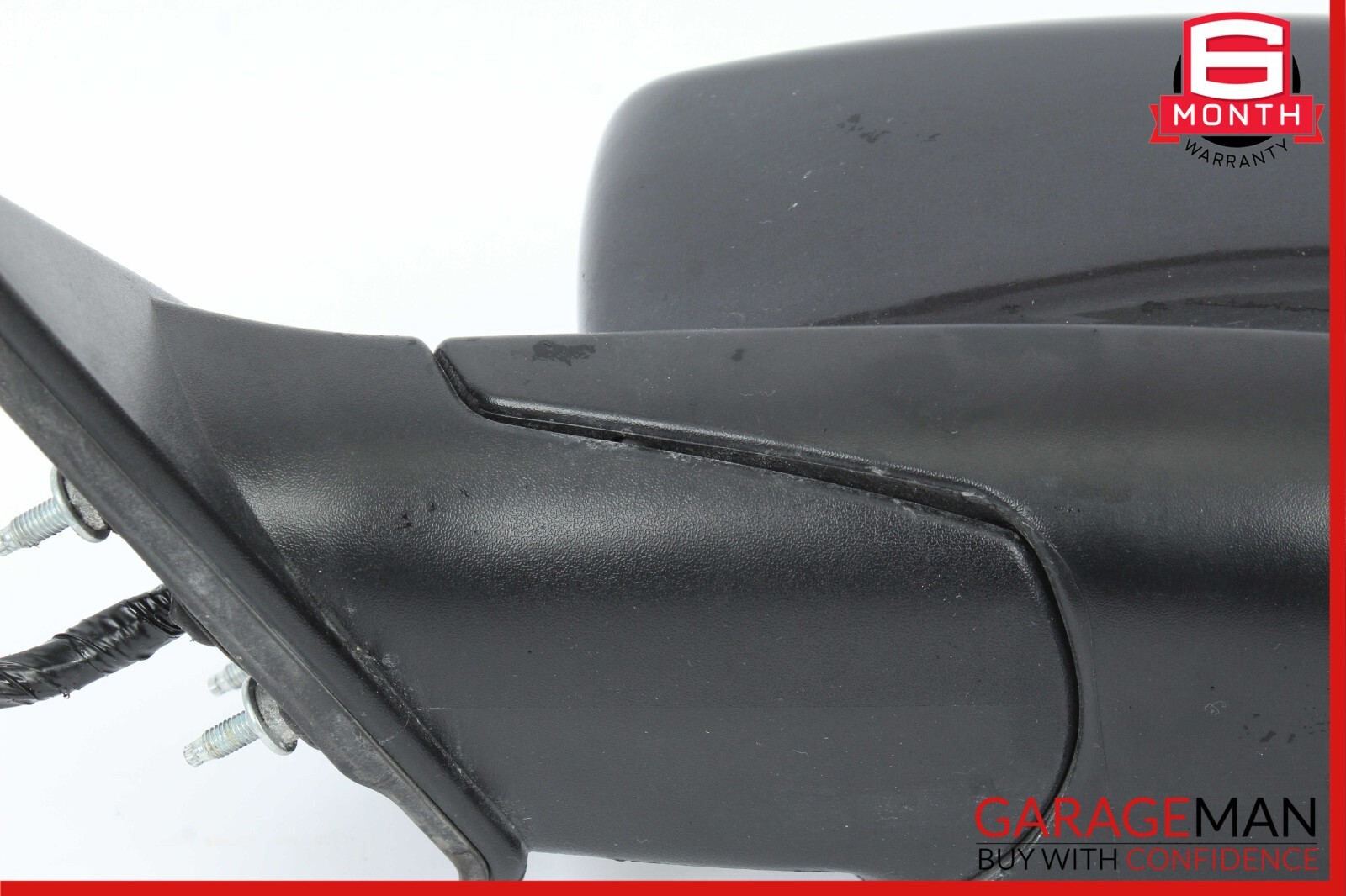 14-17 Maserati Ghibli Front Left Driver Side Mirror Door Rear View Black OEM