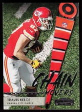 2021 Panini Contenders Travis Kelce #CM-TKE FOOTBALL KC Chiefs Chain Movers