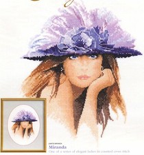 Heritage Stitchcraft John Clayton MIRANDA Elegance Series Cross Stitch Pattern