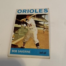 1964 Topps - #221 Bob Saverine