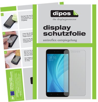 2x Schutzfolie für Xiaomi Note 5A Prime matt Displayschutzfolie Display Schutz