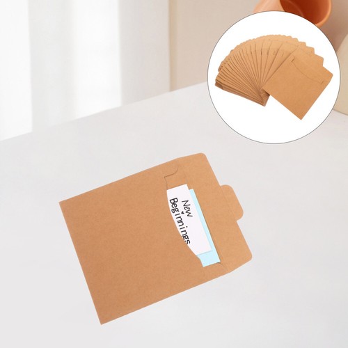 50 Pcs CD -Tasche DVD-Aufbewahrungshüllen CD-Aufbewahrungshüllen - Bild 7 von 12