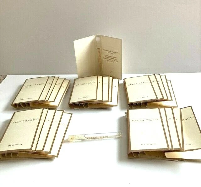 26 piezas - Vintage Ellen Tracy Eau de Parfum Frasco en Tarjeta Envío Gratis Foto 2 de 4