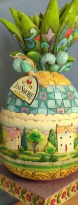 Jim Shore Welcome All Pineapple 4007666 Heartwood Creek 2006 Figurine