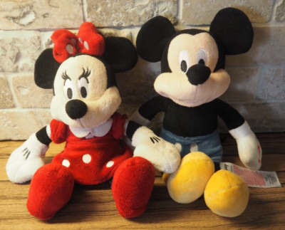 mickey mouse and minnie mouse light up plush toys disney #D | eBay UK