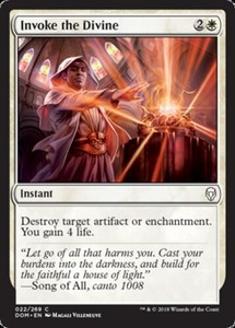 Invoke the Divine x4 - Dominaria - NM-Mint, English - Dominaria