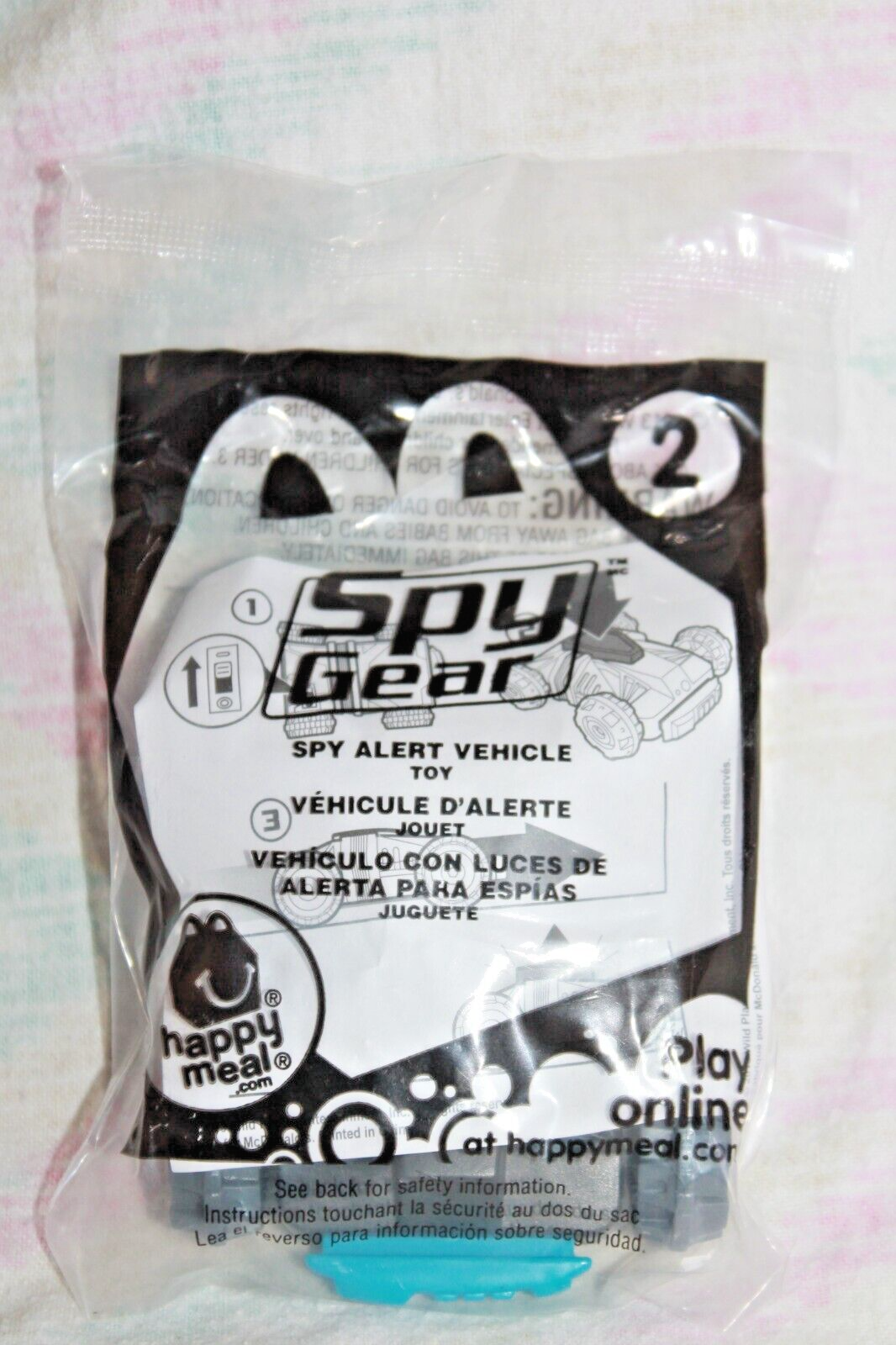 SPY GEAR SPY ALERT VEHICLE #2 MCDONALDS HAPPY MEAL TOY 2013