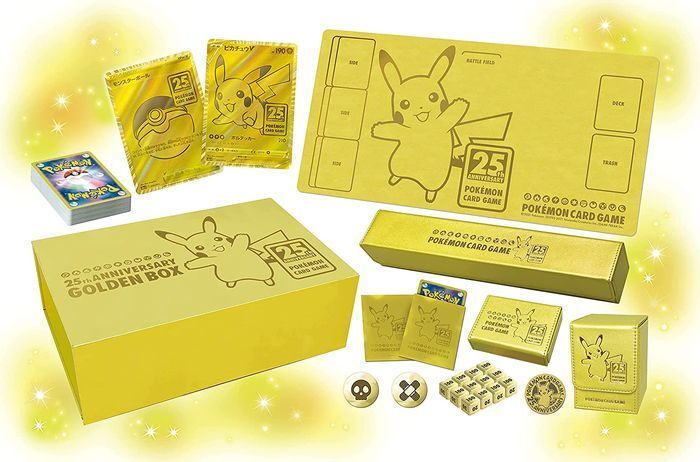 Pokemon Card 25th Anniversary Golden Box Celebration Japan