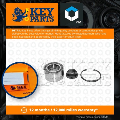 Wheel Bearing Kit fits MAZDA 2 DY 1.2 Front 03 to 07 With ABS FUJA