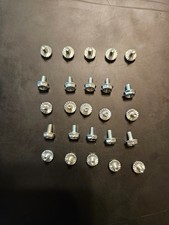 Lot of 25 OEM Dell Desktop Motherboard and Power Supply Mounting Screws