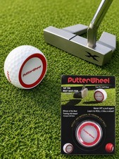 Golf Ball Putting Training Aid - 1 Pack - Golf Training System - Practice Gre...